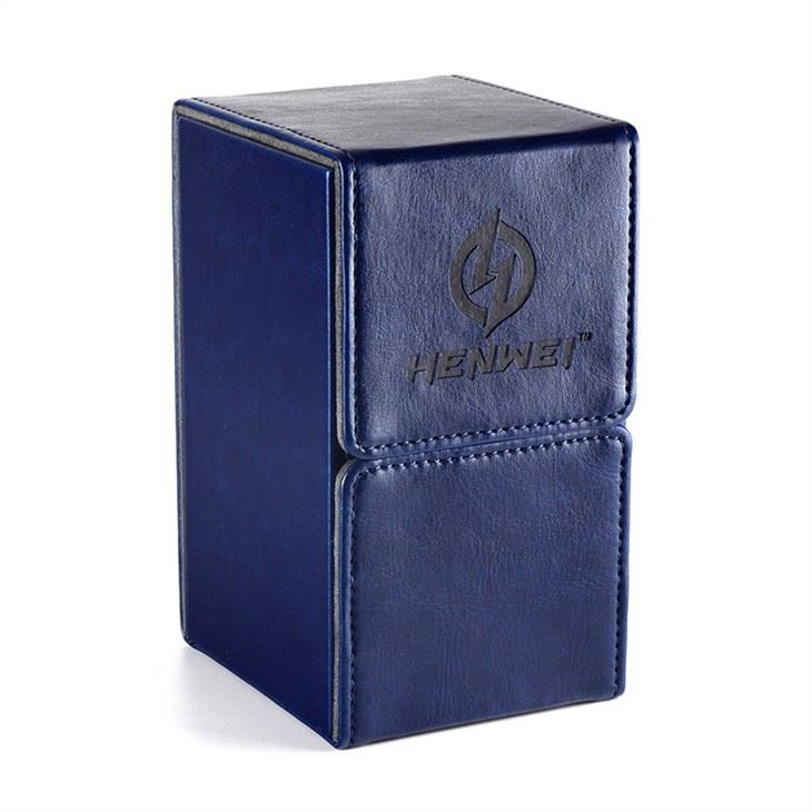Custom Deck Box Outdoor Deck Box Leather Storage Card Deck Boxes 6