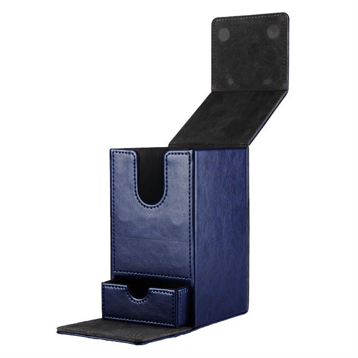 Custom Deck Box Outdoor Deck Box Leather Storage Card Deck Boxes 2
