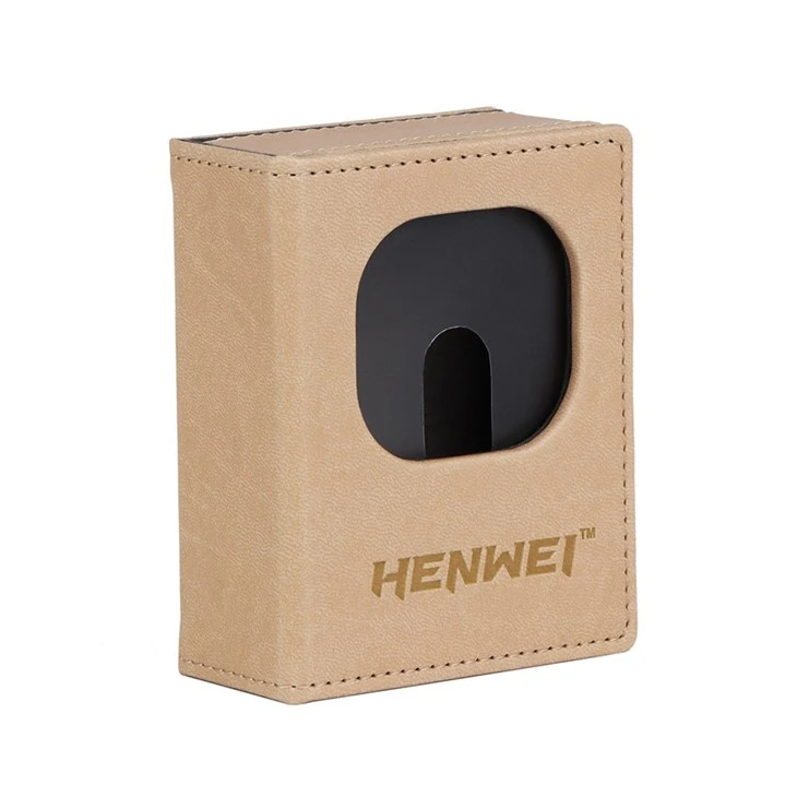 Leather Magnetic Card Storage Box