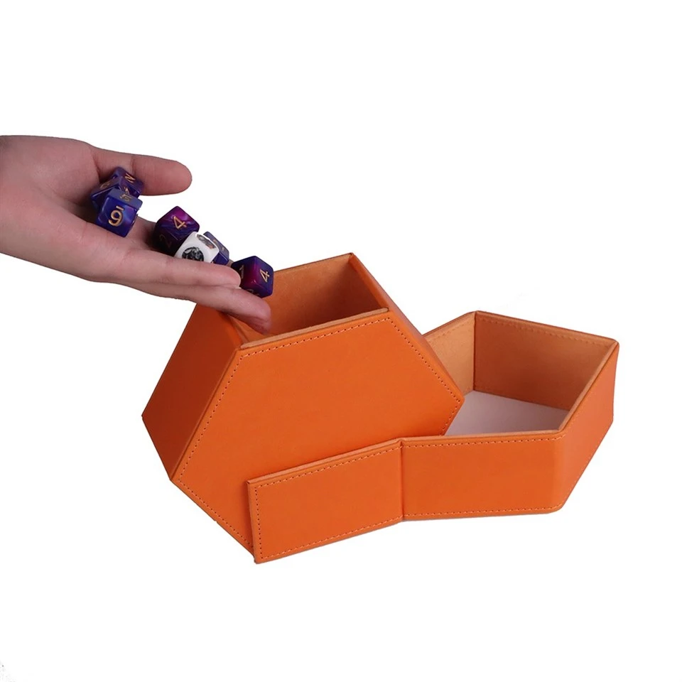 Leather Dice Box Trays